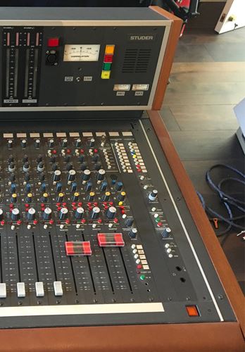 Studer-962 mixing desk on trolley